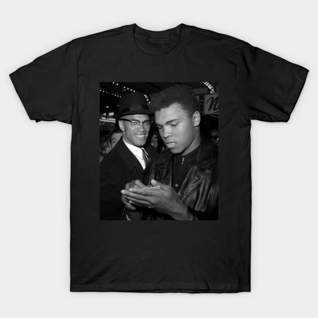 malcolm x muhammad ali T-Shirt by DulurPancing Arts